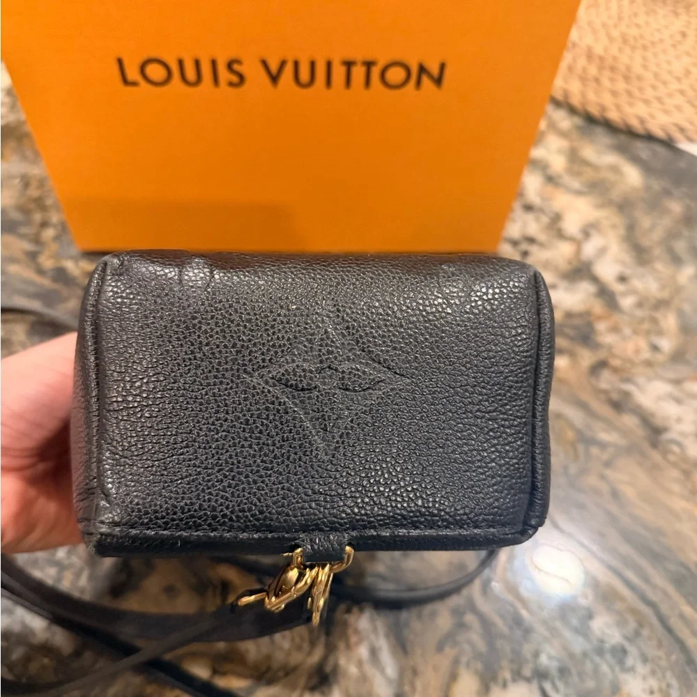 Louis Vuitton Black Leather Mini Bag - Picture 8 of 9